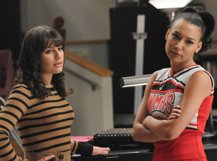 Glee, Lea Michele, Naya Rivera Glee, Lea Michele, Naya Rivera